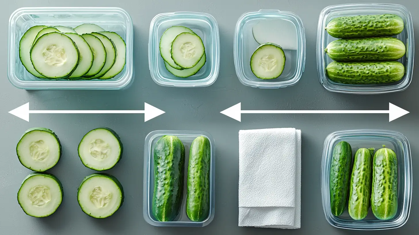 steps-lemon-cucumber-storage-tips-Should-be-refrigerated