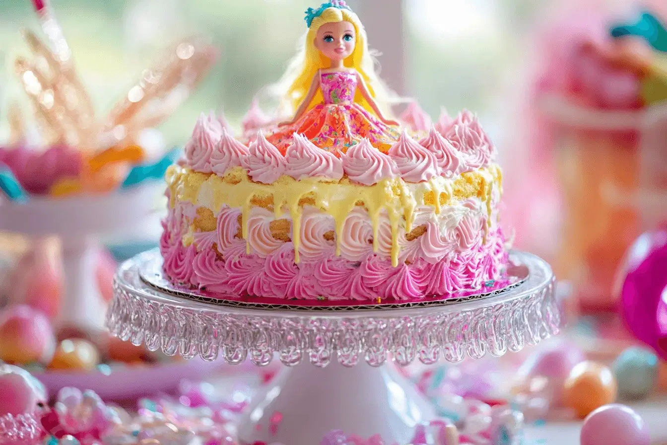 Beautiful Barbie Cake