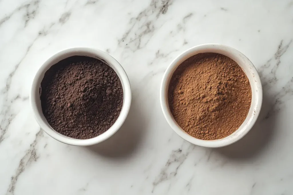 Black Cocoa vs. Regular Cocoa Powder Comparison