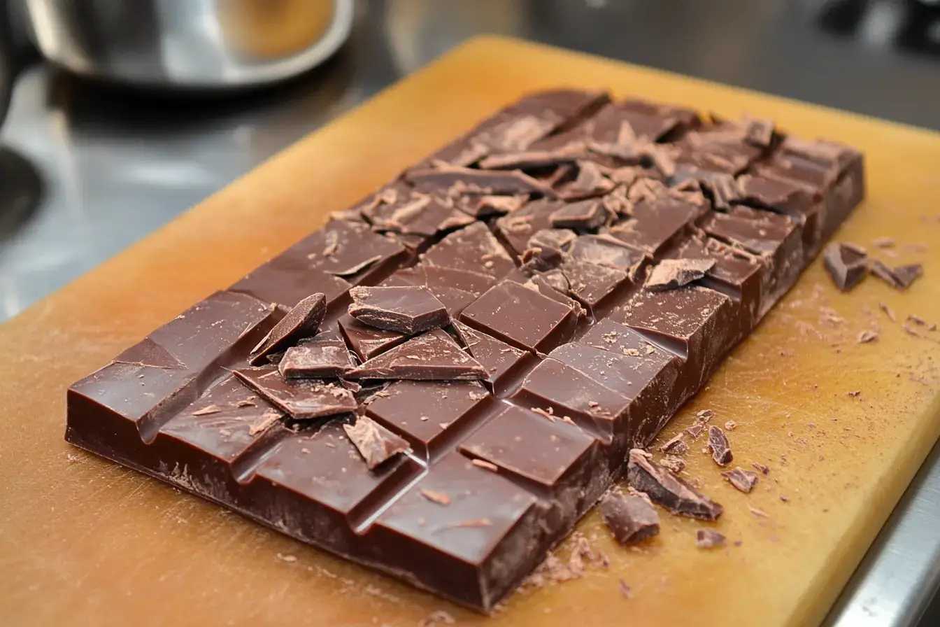 Cracked Chocolate Bar