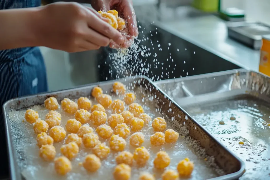 Corn Nuggets Preparation Process 