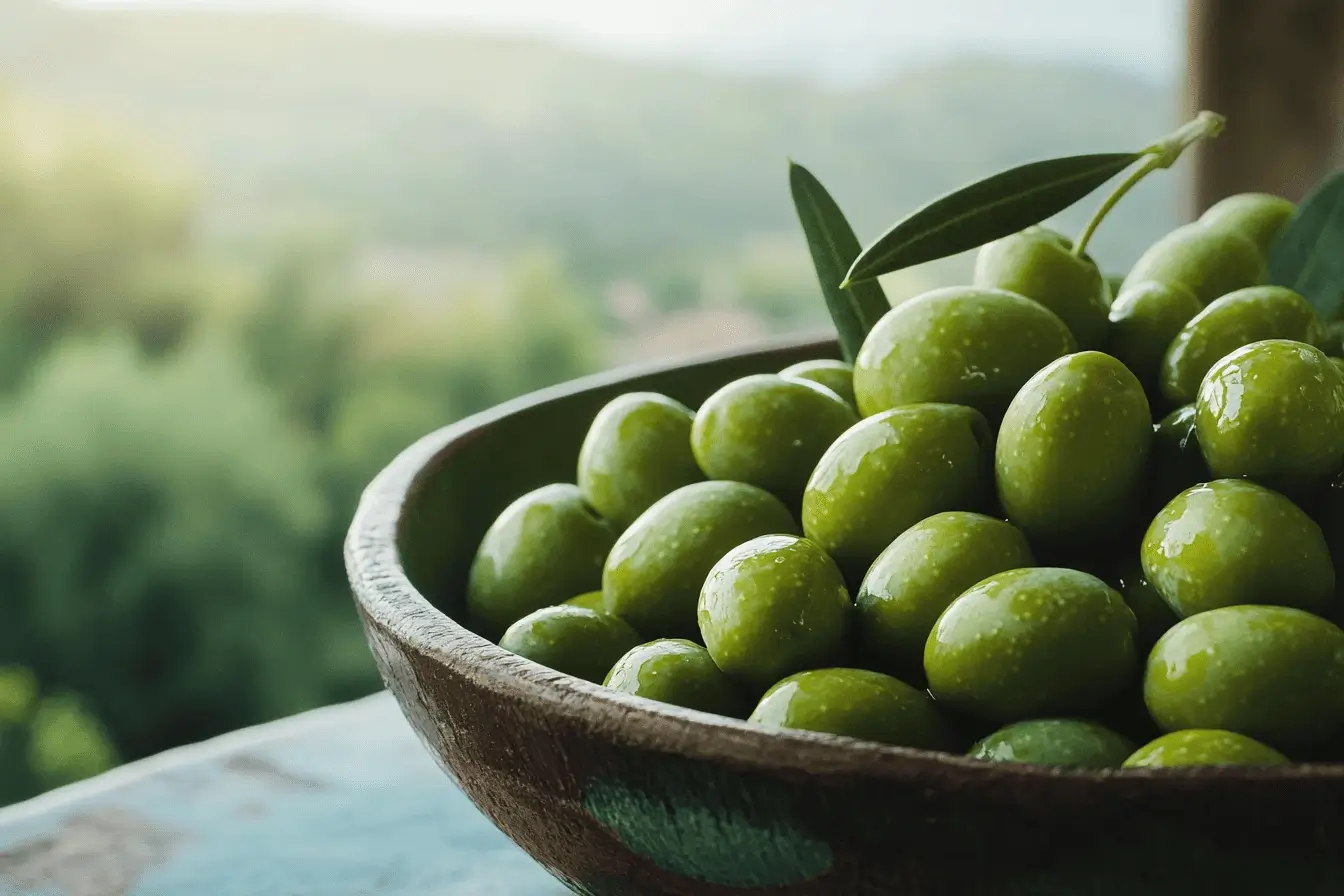 green olives cover 1