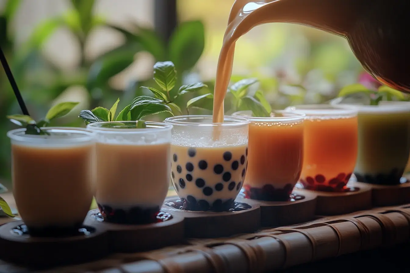 Milk alternatives being added to bobba tea