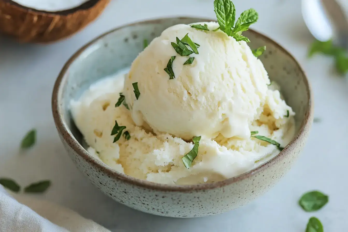 Vegan Chicken Ice Cream Alternative