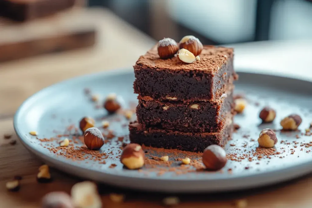 Decadent Hazelnut Chocolate Brownies